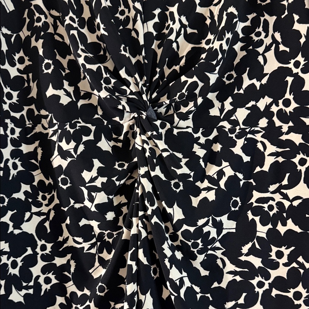 Alfani Floral Twist-Front Top – Women’s Size L - Picture 3 of 8